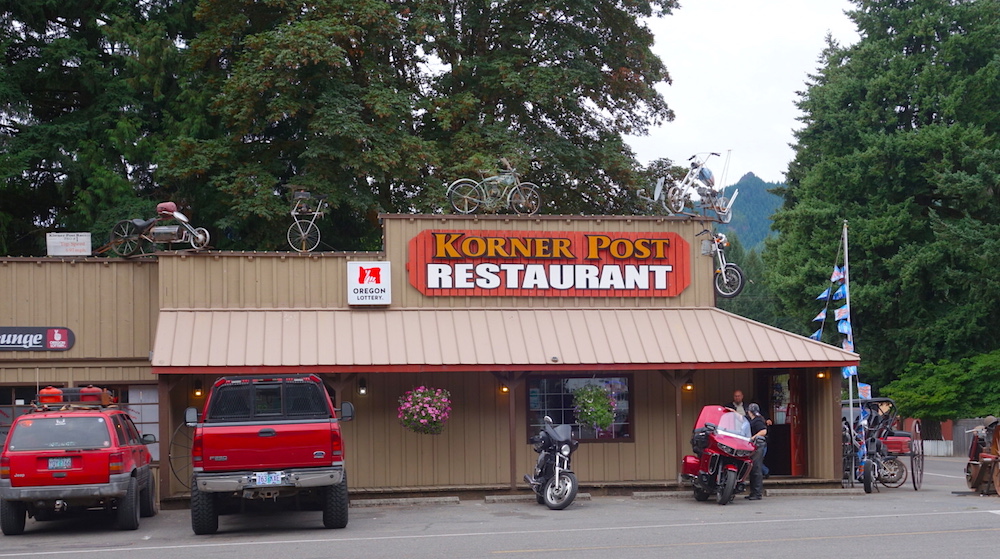 Korner Post Restaurant, Detroit, Oregon - Central Oregon Road Trip Stops