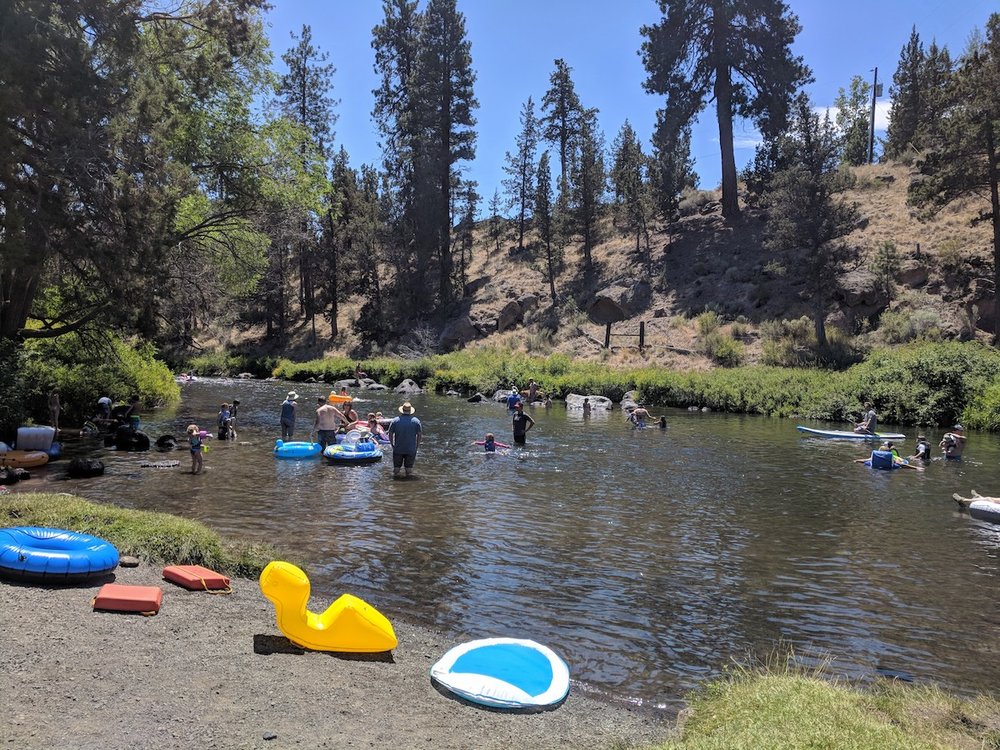 Float Deschutes River Tumalo Central Oregon