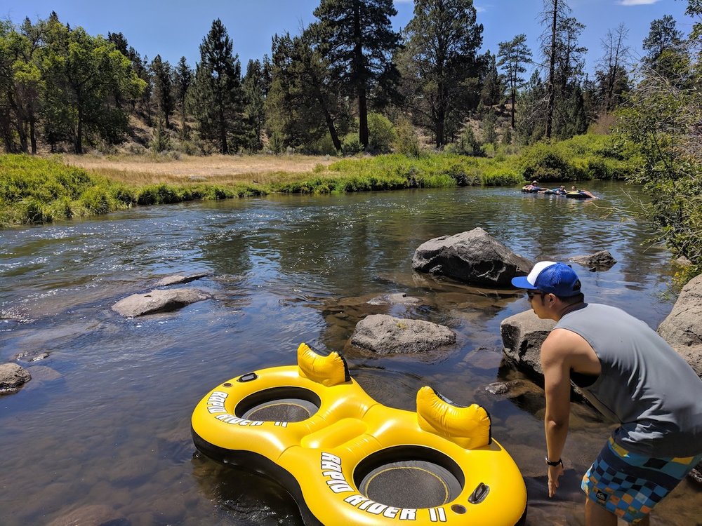 Float Deschutes River Tumalo Central Oregon