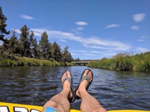 Float Deschutes River Tumalo Central Oregon