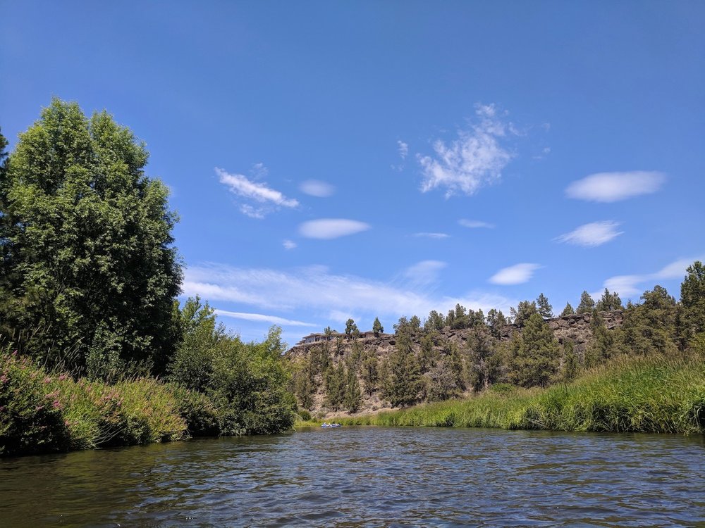 Floating Deschutes River Tumalo Central Oregon