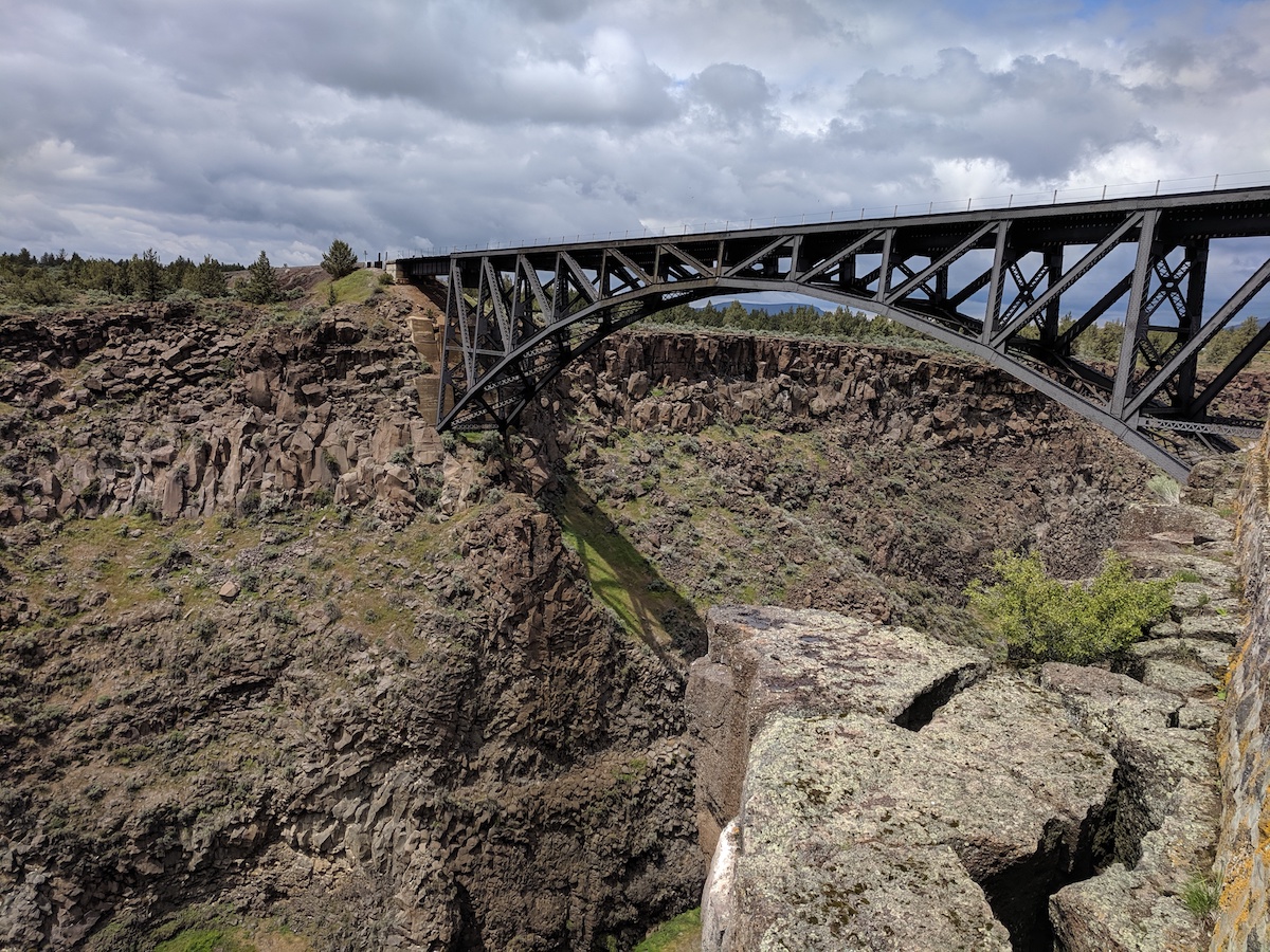 Peter Skene Ogden State Park: Historic Bridge Scenic Overlook in Central Oregon