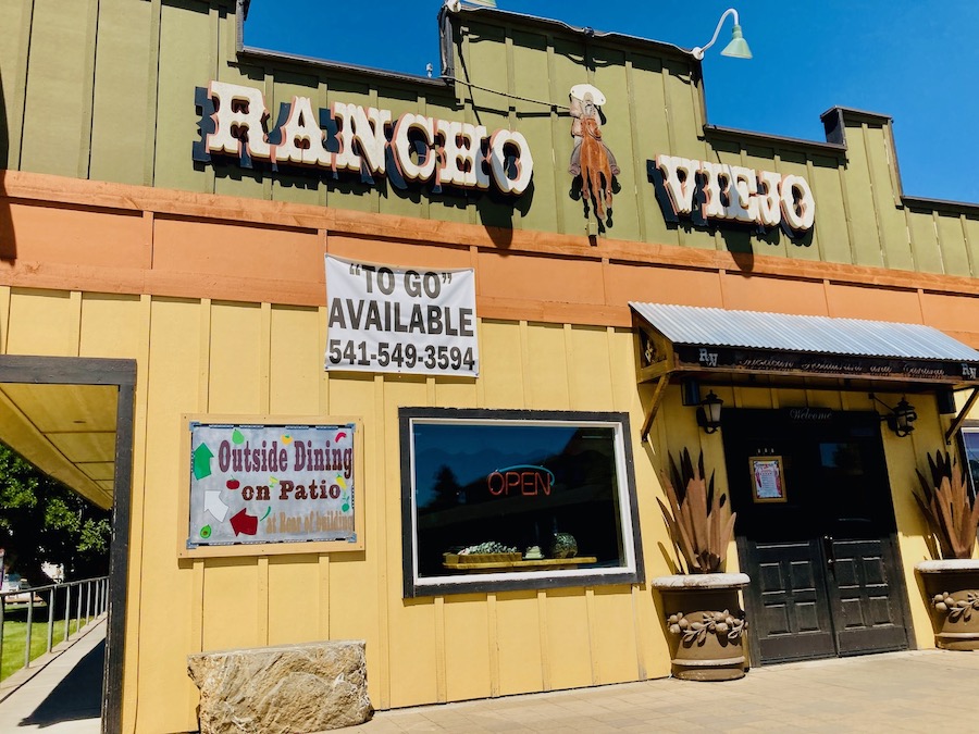 Rancho Viejo mexican restaurant in Sisters