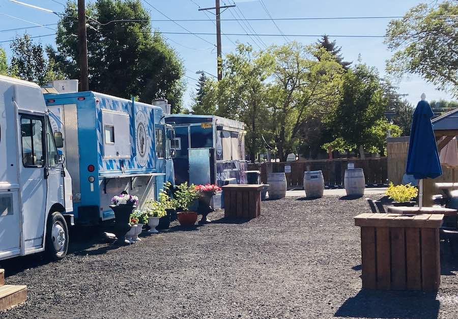 Mighty Greek and other food trucks in Redmond