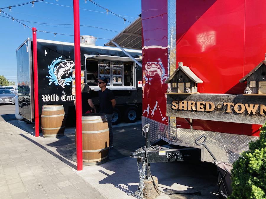 Wild Catch food truck at Wild Ride Brewery